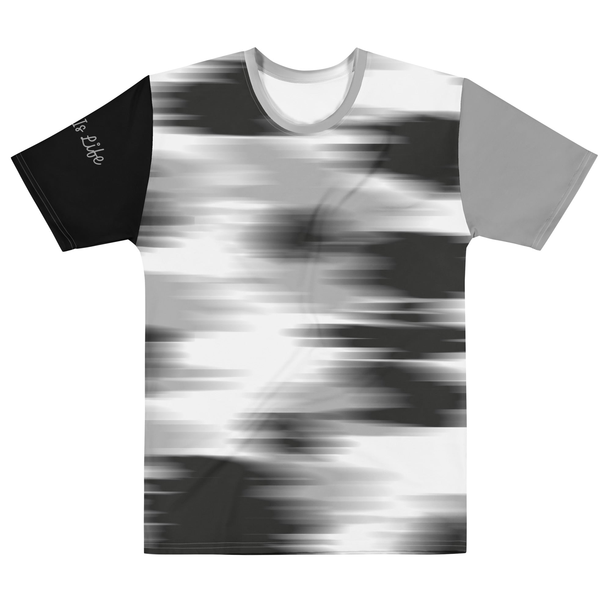 Music Is Life - Men’s Cotton Crew Neck T-Shirt