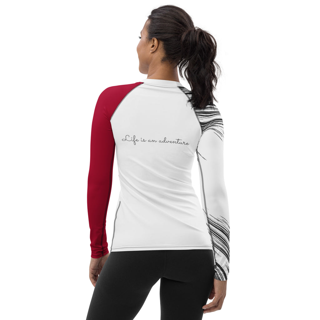 Music Is Life - Women's Rash Guard