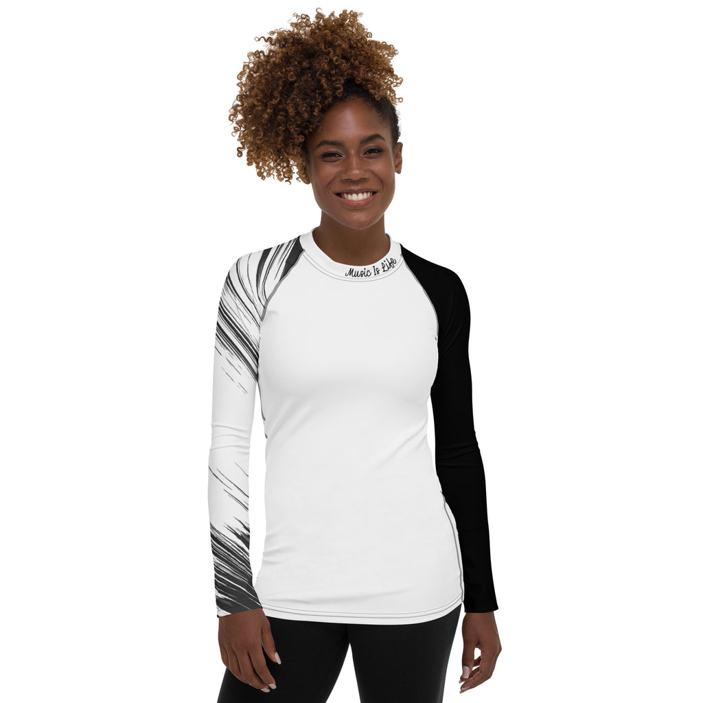 Music Is Life - Women's Rash Guard II