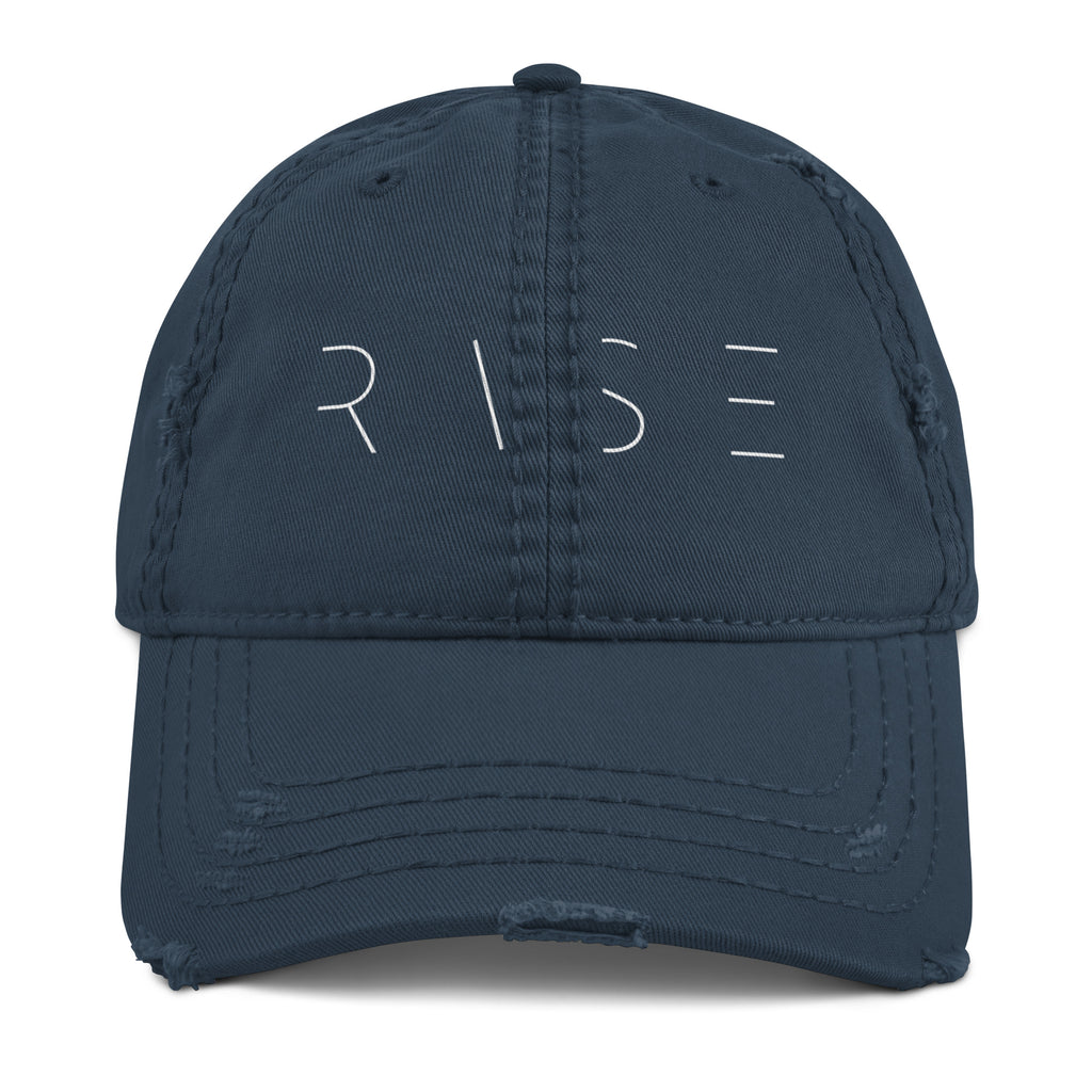 Official CHR Rise - Distressed Dad Hat - Ensound.com