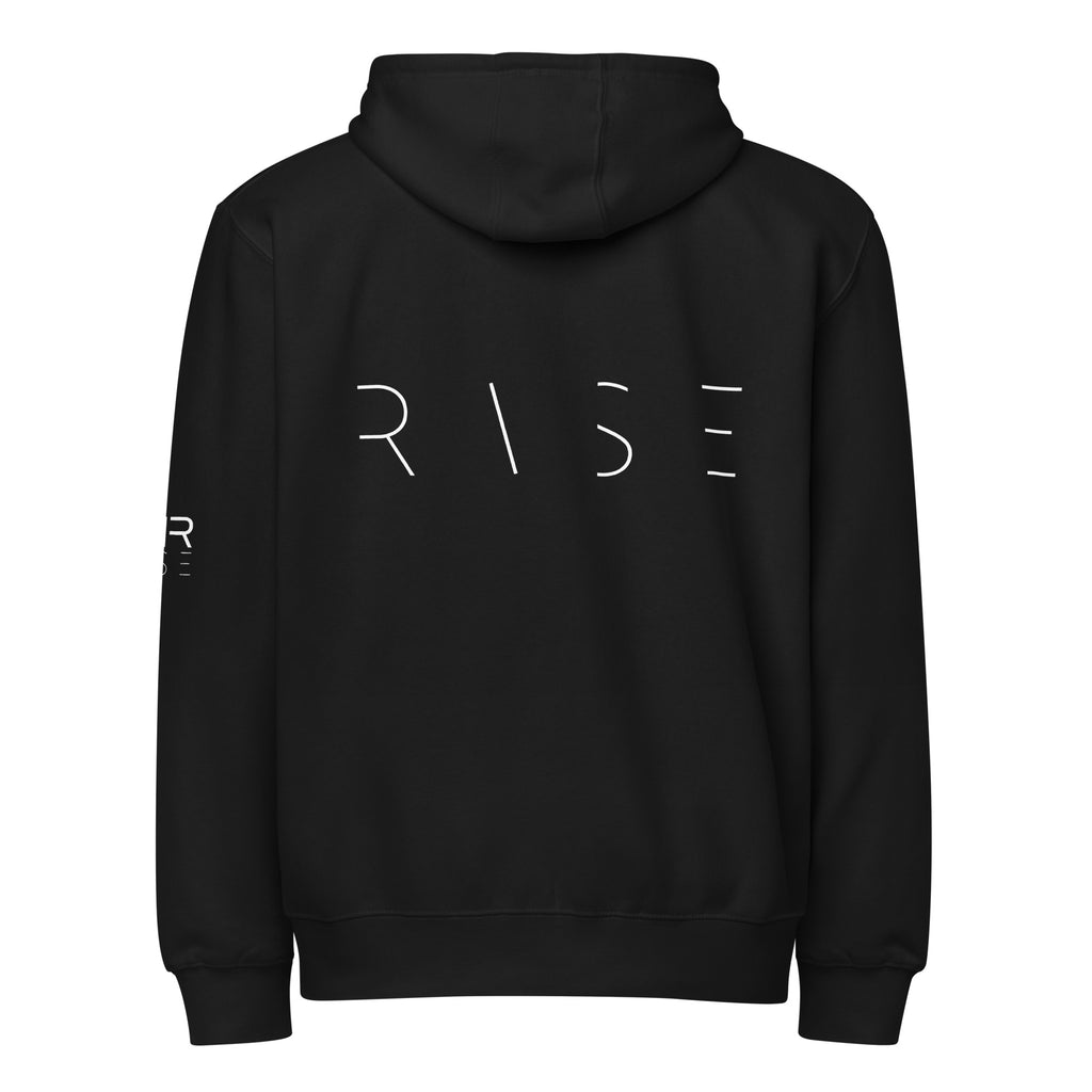 Rise Flagship Black - Full Zip Hoodie - Ensound.com