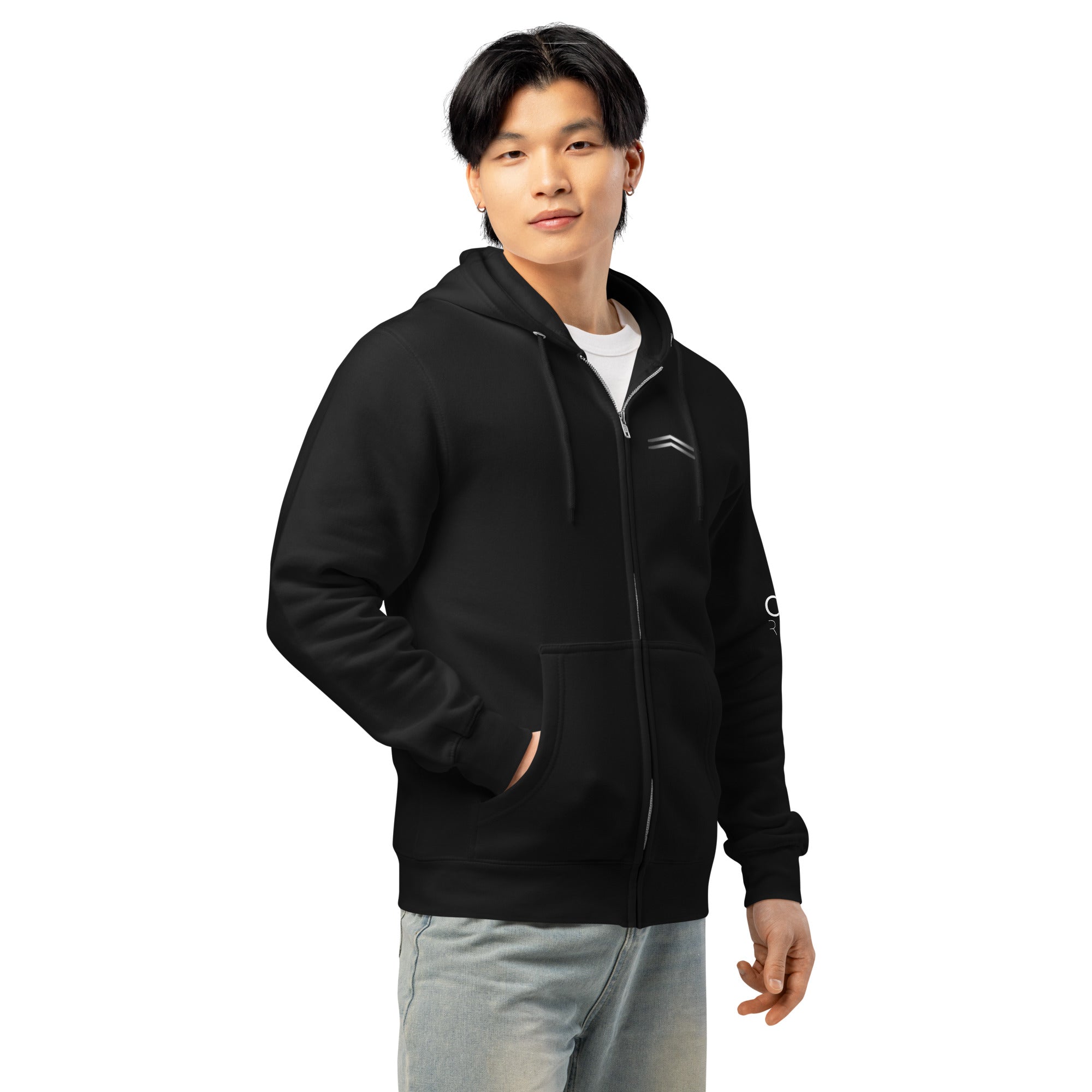 Rise Flagship Black - Full Zip Hoodie - Ensound.com
