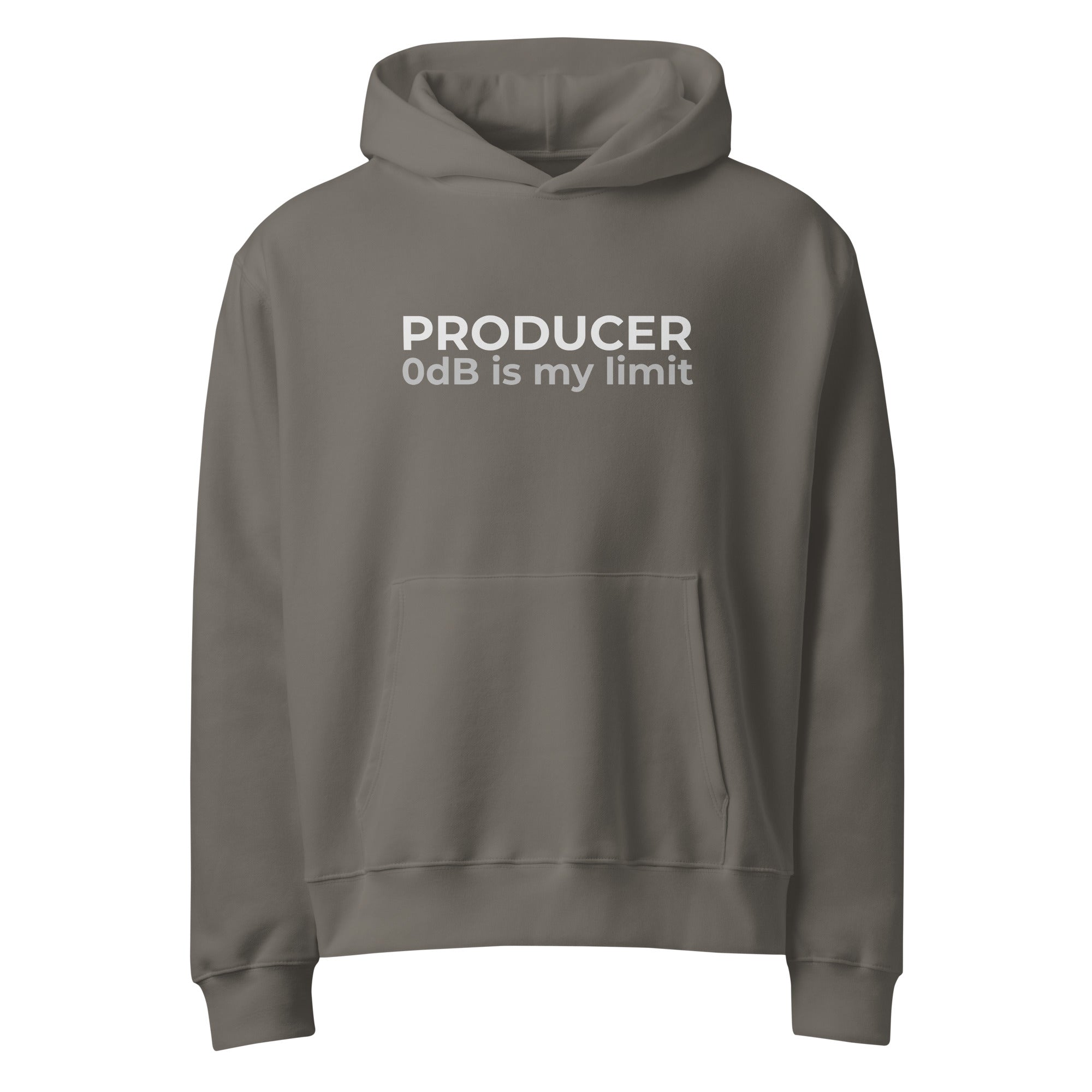 Producer - 0dB - Oversized Heavyweight Hoodie
