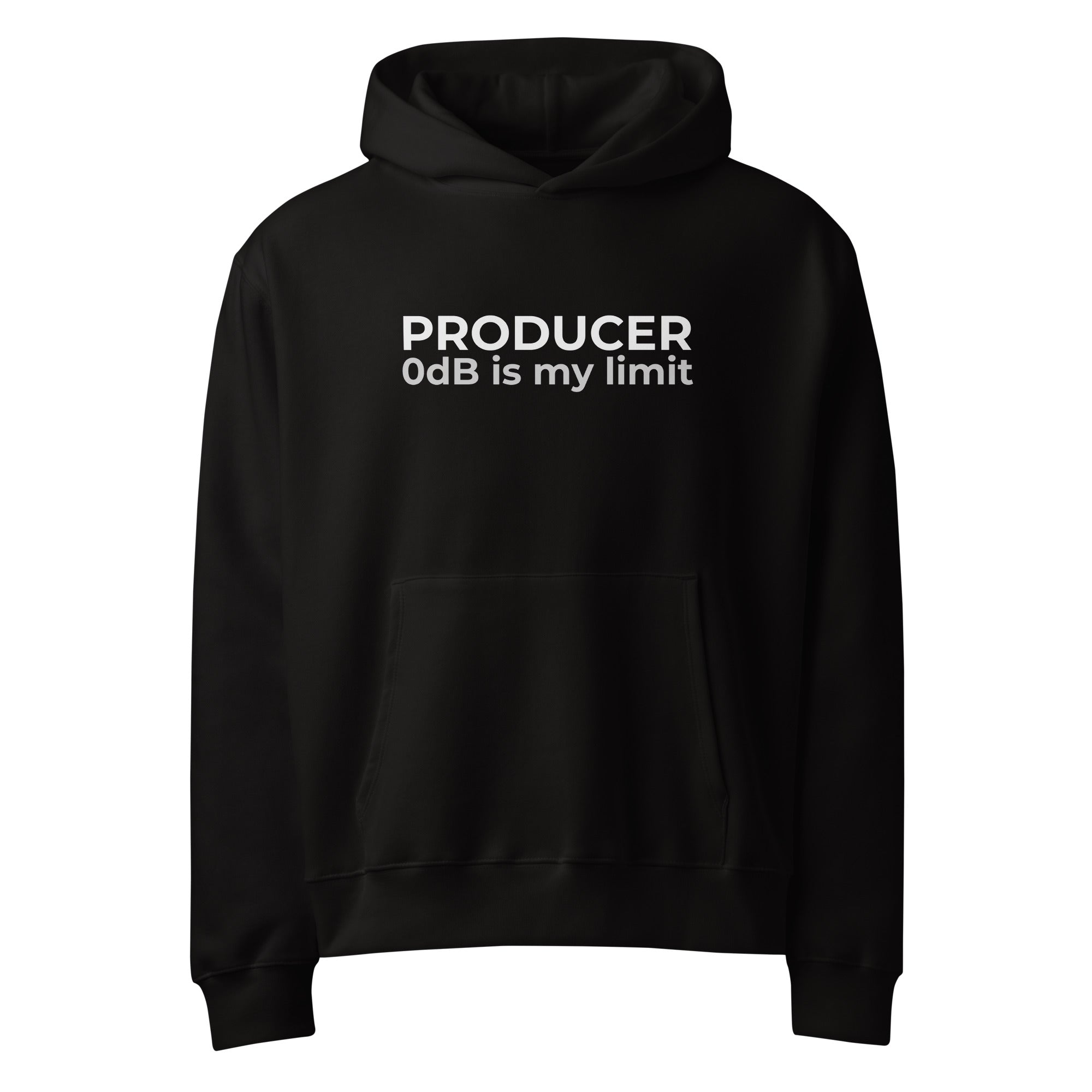 Producer - 0dB - Oversized Heavyweight Hoodie