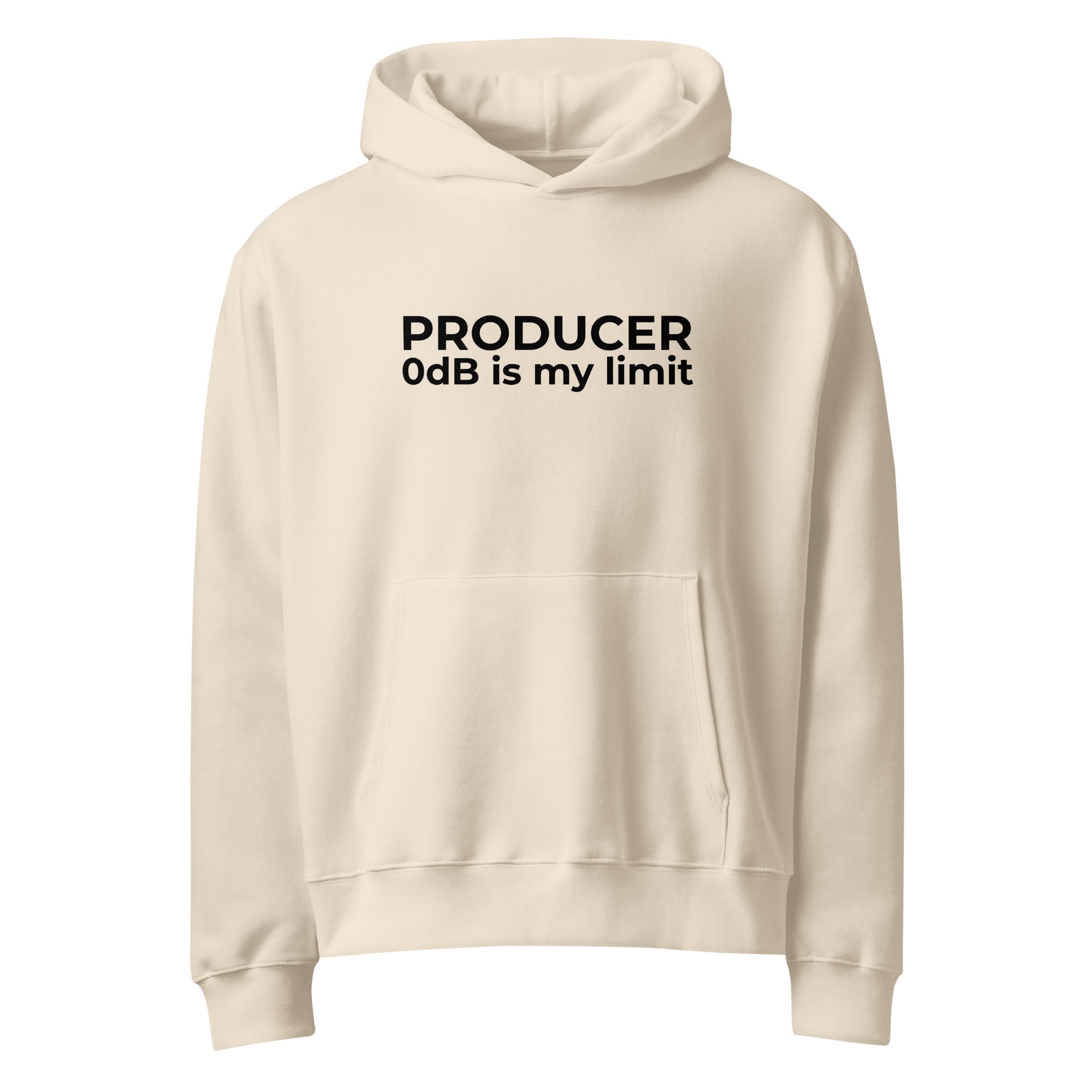 Producer Light - 0dB - Oversized Heavyweight Hoodie