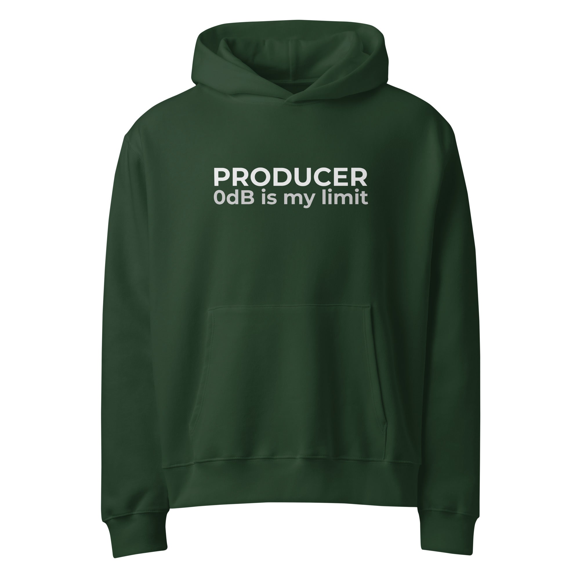 Producer - 0dB - Oversized Heavyweight Hoodie