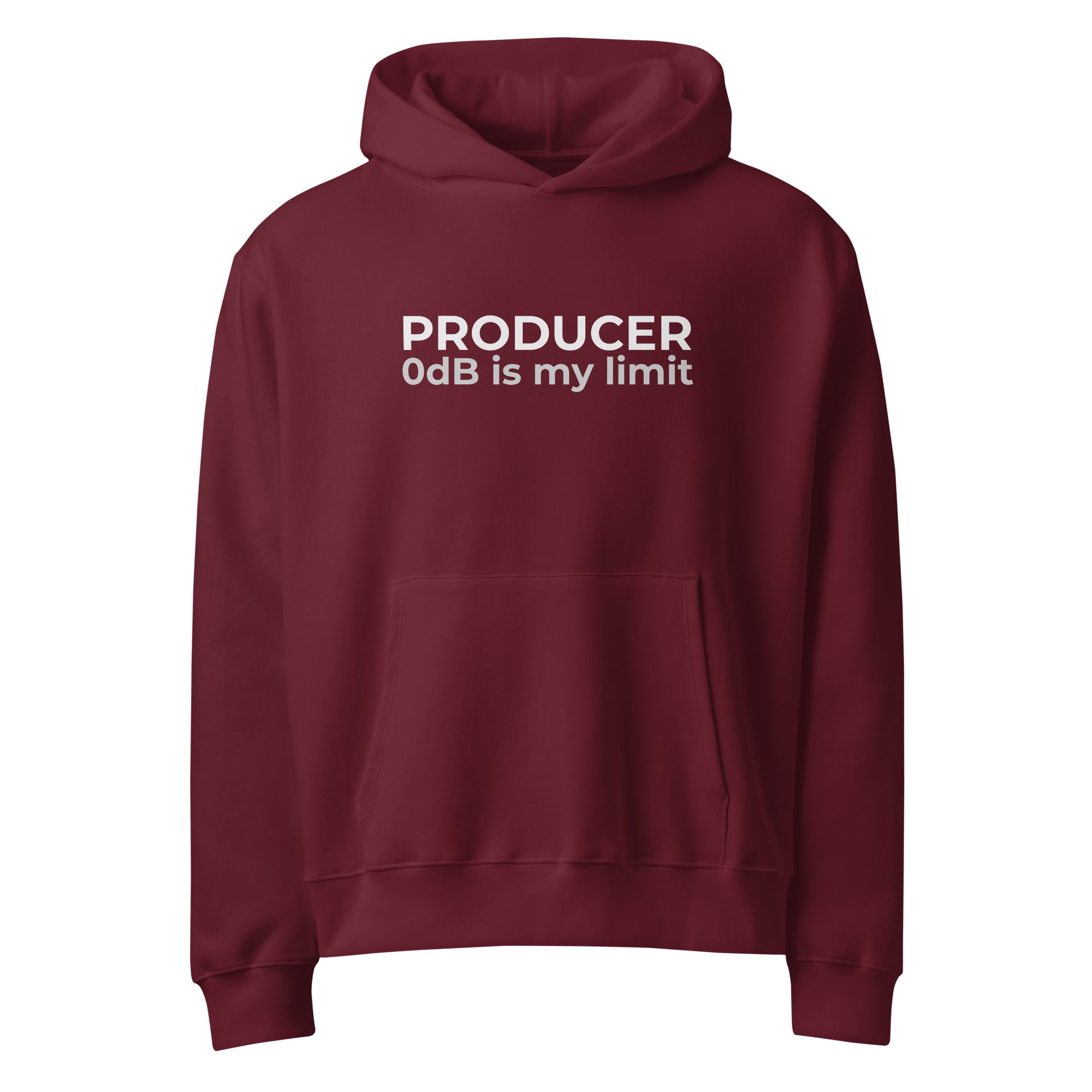 Producer - 0dB - Oversized Heavyweight Hoodie