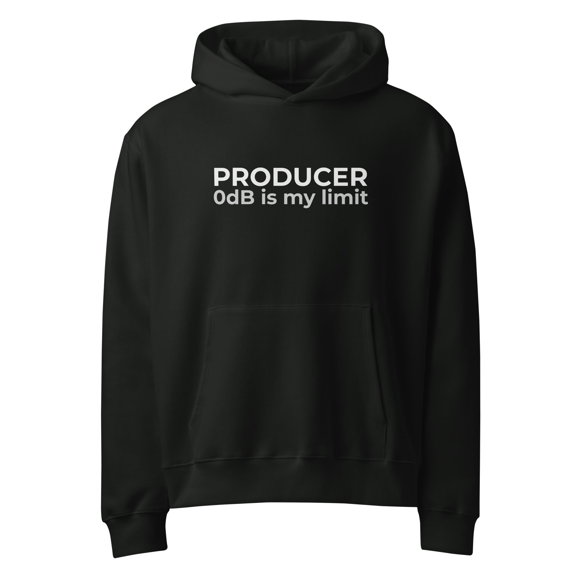 Producer - 0dB - Oversized Heavyweight Hoodie