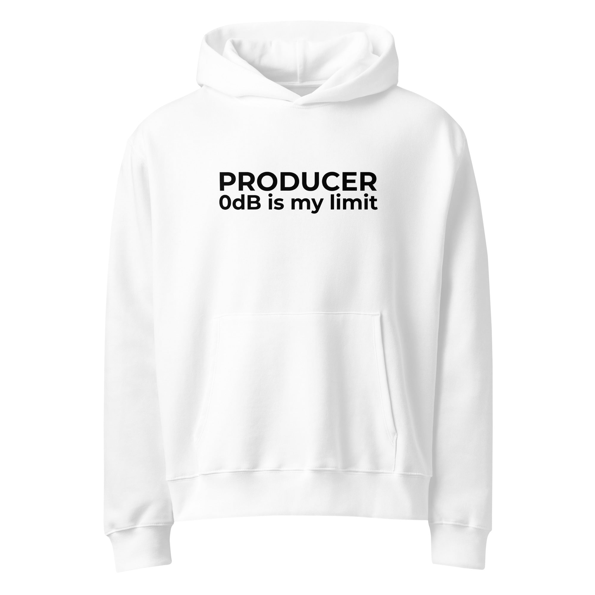 Producer Light - 0dB - Oversized Heavyweight Hoodie